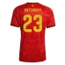 Maillot de foot Belgique Michy Batshuayi #23 Domicile vêtements Monde 2026 Manches Courtes